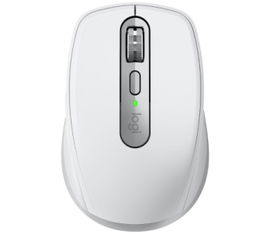 Mouse Óptico Inalámbrico Logitech MX Anywhere 3S con Receptor de USB Logitech Logi Bolt Color Gris Pálido