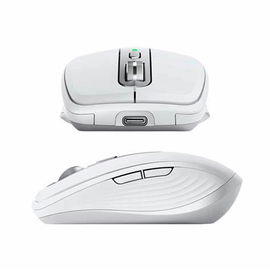 Mouse Óptico Inalámbrico Logitech MX Anywhere 3S con Receptor de USB Logitech Logi Bolt Color Gris Pálido