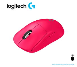 Mouse Óptico Inalámbrico Logitech G PRO X SUPERLIGHT 2 LIGHTSPEED con Receptor USB 2.4 GHz - Color Magenta