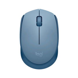 Mouse Inalámbrico Logitech M170 Con Receptor USB 2.4 GHz Color Azul-Gris