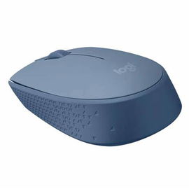 Mouse Inalámbrico Logitech M170 Con Receptor USB 2.4 GHz Color Azul-Gris