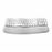 Teclado Wave Keys Serie Ergo Logitech Color Blanco