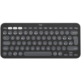 Teclado Bluetooth Pebble Keys 2 K380s Logitech Color Grafito