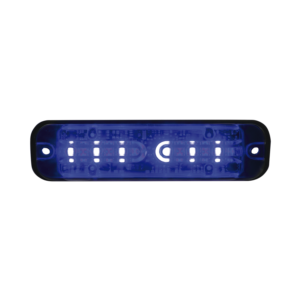 Luz azul de advertencia ámbar SAE Clase I