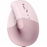Ratón Vertical - Ergonómico - 6 botones - Inalámbrico - Bluetooth, 2.4 GHz - receptor de USB Logitech Logi Bolt - Color Rosa