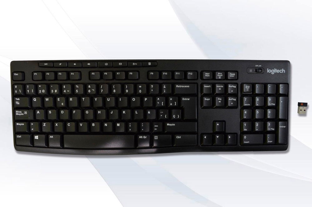 Teclado inalámbrico K270 2.4 GHz