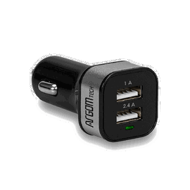 Cargador Dual Para Carro 2USB 3.4A ARGOM