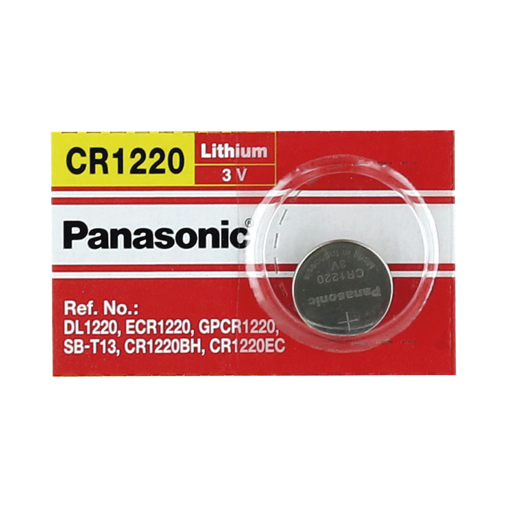 Batería de Litio tipo Moneda 3V / CR1220 / 35mAh / Recomendado para DVR´s epcom y HIKVISION