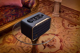 JBL Authentics 200 - Altavoz inteligente - canal 2.0 – Bluetooth - Wi-Fi 6 - controlado por aplicación - 2 vías – Color Negro