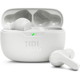 JBL Vibe Flex - Auriculares Inalámbricos Con Micrófono - Bluetooth - Color Blanco