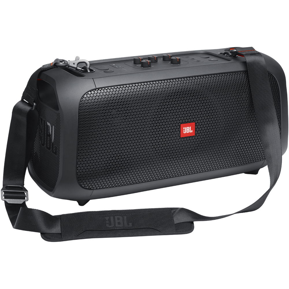 JBL PartyBox On-the-Go Essential – Altavoz portátil inalámbrico Bluetooth de 100 vatios. Sonido potente de 2 vías, ideal para fiestas. Diseño compacto y resistente, en color negro. JBL PartyBox On-the-Go Essential – Altavoz portátil inalámbrico Bluetooth de 100 vatios. Sonido potente de 2 vías, ideal para fiestas. Diseño compacto y resistente, en color negro.