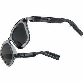 JBL SoundGear Frames – Gafas de audio inalámbricas con diseño cuadrado y resistencia IP54. Sonido JBL de alta calidad, ideales para un estilo de vida activo. Disfruta de música y llamadas con comodidad, todo mientras mantienes tu estilo. Disponible e