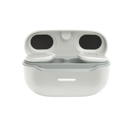 JBL Endurance Race – Auriculares inalámbricos Bluetooth con micrófono, diseño intraaural, color blanco