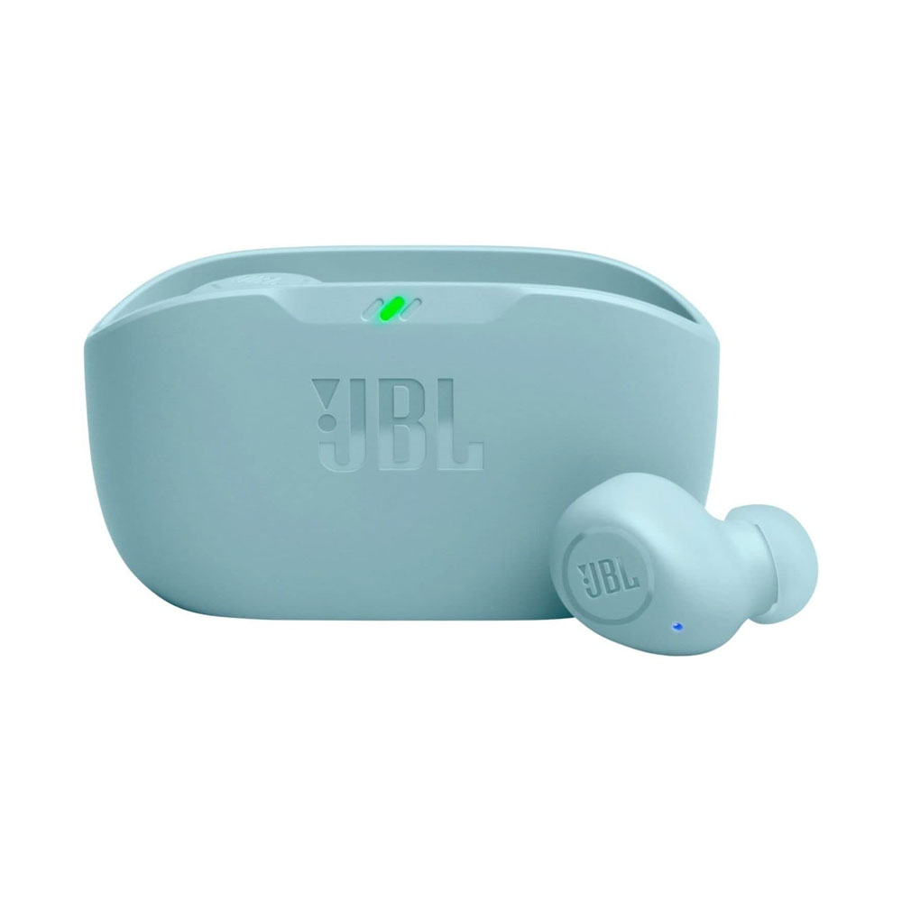 JBL Vibe Buds 2 – Auriculares True Wireless con cancelación de ruido, color azul