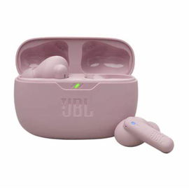 JBL Vibe Buds 2 – Auriculares True Wireless con cancelación de ruido, color rosado