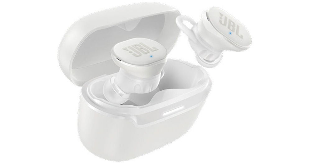 JBL Endurance Race 2 – Auriculares con diadema, sonido potente y cancelación de ruido, color blanco