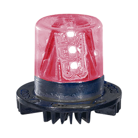 Hide-a-blast ™ 9 led, fuente de alimentación y cable de 15 '- rojo