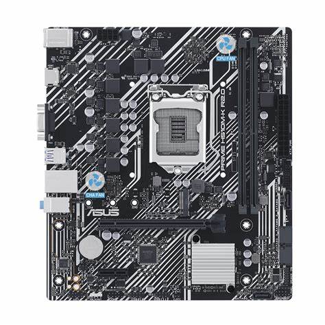 ASUS - PRIME H510M-K R2.0 - Motherboard - Micro ATX - LGA1200 Socket - Intel H470 - para Core i9 / para Core i7 / para Core i5 / para Core i3 / para Celeron D / para Pentium - 10TH & 11TH Gen