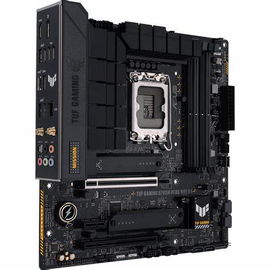ASUS TUF GAMING B760-PLUS WIFI - Placa base - ATX - Socket LGA1700 - B760 Chipset - USB-C 3.2 Gen 2x2, USB 3.2 Gen 2, USB 3.2 Gen 1, USB-C 3.2 Gen2 - 2.5 Gigabit LAN, Wi-Fi 6, Bluetooth - Tarjeta gráfica (CPU necesaria) - HD Audio (8-canales)