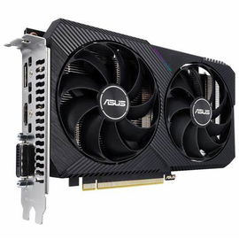 ASUS - DUAL-RTX3050-O8G-V2 - PCI Express 4.0 - NVIDIA - NVIDIA GeForce RTX 3050 - GDDR6 SDRAM - DisplayPort / HDMI