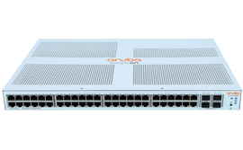 HPE Networking Instant On 1930 48G 4SFP/SFP+ Switch - Conmutador - L2 + - Gestionado - 48 x 10/100/1000 + 4 x 1 Gigabit / 10 Gigabit SFP+ - montaje en rack