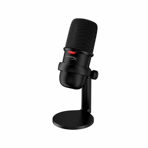 HyperX SoloCast - Micrófono - USB - negro - para HP 250 G9, Z2 G9; Laptop 15, 15s, 17; Pavilion Laptop 15