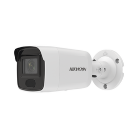 Bala IP 6 Megapixel / Lente 2.8 mm / 40 mts IR / Exterior IP67 / PoE / ACUSENSE / DARKFIGHTER / Alarmas y Audio I/O / ONVIF / Micro SD / 4 Analíticos: AcuSense, Deteccion Facial, Conteo de Personas por Cruce y Zona