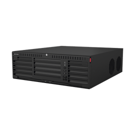 [Doble Poder de Decodificación] NVR 32 Megapixel (8K) / 32 Canales IP / AcuSense / ANPR / Conteo de Personas / Heat Map / 16 Bahías de Disco Duro / Soporta RAID con Hot Swap / 2 HDMI en 8K / Soporta POS / Alarmas I/O / Smart Search
