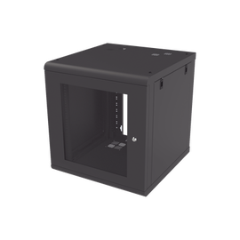 Gabinete de Pared 12U de 635 mm de Profundidad, Rack de 19'' en Acero Reforzado: Compacto y Resistente para Soluciones Profesionales