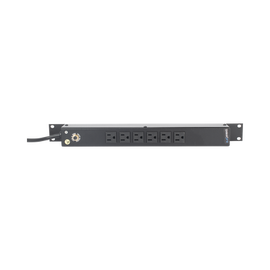 Tomacorriente Horizontal (PDU) de 6 Contactos (NEMA 5-15R) Rack 19