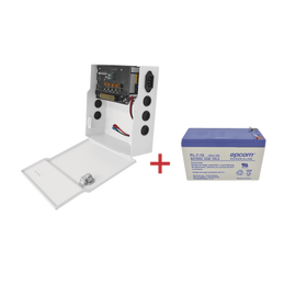 Kit / Fuente PLK12DC4ABK  + Batería incluída PL712
