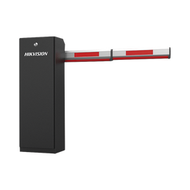 Barrera Vehicular DERECHA / Brazo Incluido 3 mts / Apertura en 3 Segundos / Incluye Banda Protectora Antigolpe de Vehiculos / Compatible con Cualquier Control de Acceso