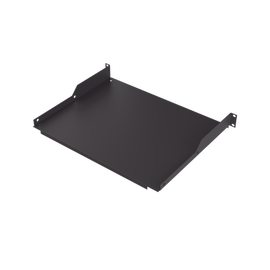 Charola para Soportar Equipos en Rack de 19 in, Profundidad de 34 cm, Color Negro, 1U