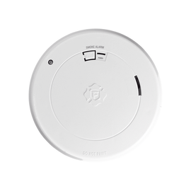 Detector de Humo Autónomo, No Requiere Panel, LED de Escape, Sensor por Ionización, Batería Sellada para 10 años de vida