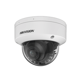 Domo IP 4 Megapixel / Lente Motorizado 2.7 - 13.5 mm / Dual Light (40 mts IR + 40 mts Luz Blanca ) / Exterior IP67  / WDR 130 dB / PoE + / AcuSense / MicroSD
