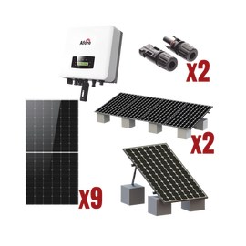 Kit Solar Interconexion  / 5kW  220Vca / Inversor AFORE / Montaje Incluido