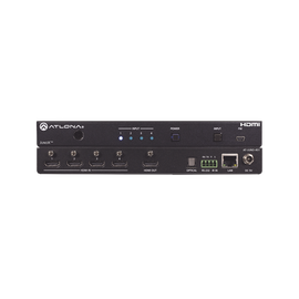 Atlona JunoX™ Switch HDMI 4K UHD HDR 4x1 / Conmutación Automática, Compatible HDCP 2.2, Funciones de Gestión EDID, Canal ARC y Salida TOSLINK.
