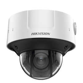 Domo IP 12 Megapixel / Lente Mot. 2.8 - 12 mm / Filtro IR / IK10 / IP67 / Reconocimiento Facial / WDR 140 dB / Búsqueda por Atributos / microSD