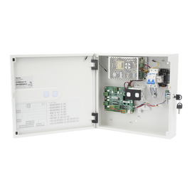 Controlador de Acceso para 4 puertas / Administrable 100 % en la Nube / Compatible con Teclado Wiegand de Terceros / PIN para visitas desde la APP / Capacidad de batería de respaldo / Función de  Anti-Passback / 50,000 Tarjetas