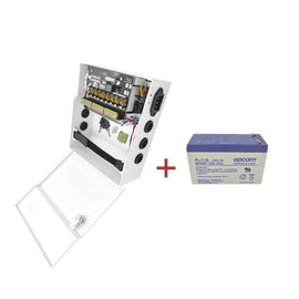 Kit / Fuente PLK12DC8ABK + Batería incluída PL712