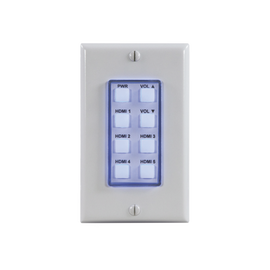 Panel de control de red de 8 botones