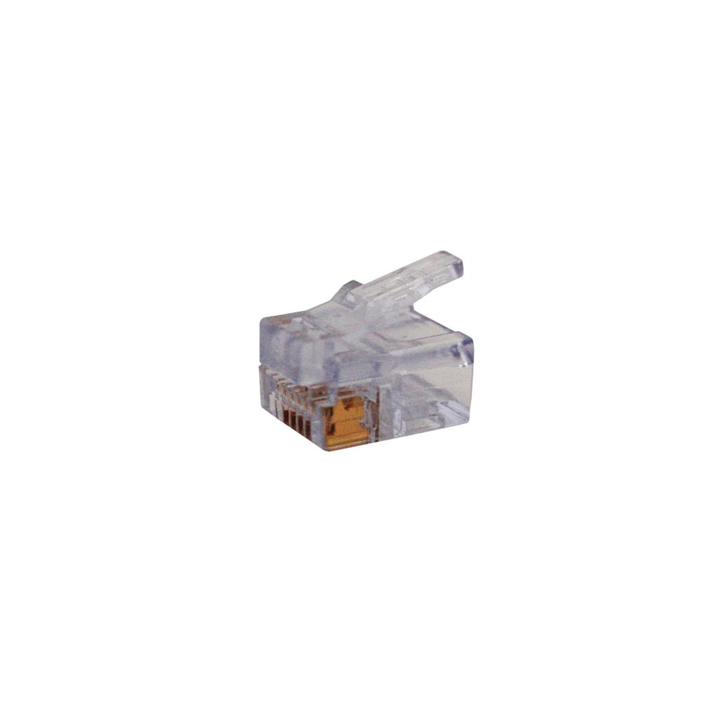 CONECTOR EZ-RJ12/11 PLATINUM TOOLS 100026C PACK 100 PZ CONECTOR EZ-RJ12/11 PLATINUM TOOLS 100026C PACK 100 PZ