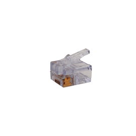 CONECTOR EZ-RJ12/11 PLATINUM TOOLS 100026C PACK  100 PZ