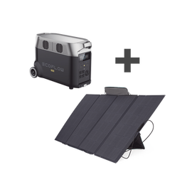 Kit de Estación de Energía Portátil 3600Wh + Panel Solar Flexible 400W