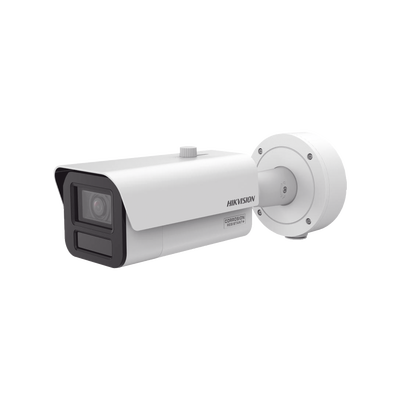 Bala IP 4 Megapixel / Lente Mot. 2.8 - 12 mm / 60 mts IR EXIR / 2 Analiticos Simultaneos / DeepinView / 2 Micrófonos Integrados / IP67 / IK10 / H.265+ / WDR 150 dB / Captura Facial / Búsqueda por Atributos / Micro SD