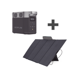 Kit de Estación de Energía Portátil 1024Wh + Panel Solar Flexible 400W