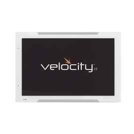 Panel táctil de programación Velocity de 8″ / Iluminación LED en bisel para programación de salas y control AV / Color blanco