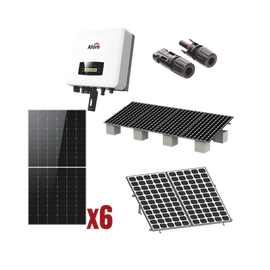Kit Solar Interconexion  / 3kW  220Vca / Inversor AFORE / Montaje Incluido