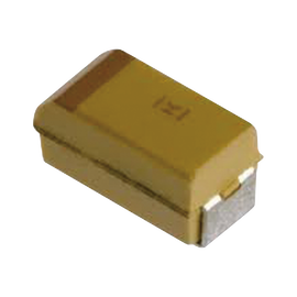 Capacitor de Tantalio tipo SMD de 10 uFd para C28, C29 y C48 del Monitor COM-3010.