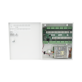 Controlador de Elevador IP Para 32 Pisos / Gestión 100% en la Nube / Interfaz Web / Pases Temporales desde App / Activación de Pisos desde App/ Wiegand / POE / 20,000 Tarjetas /100,000 Eventos / Compatible con Videoporteros Akuvox